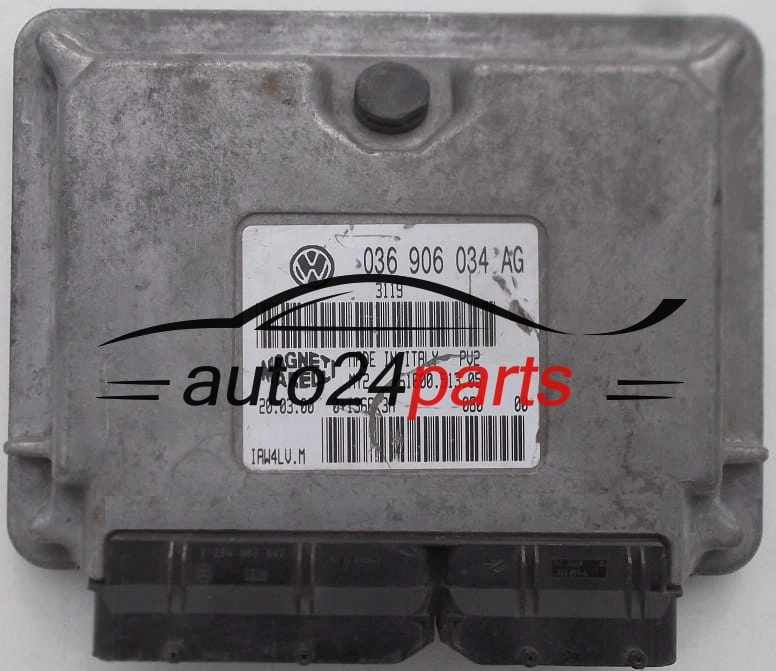 CALCULATEUR MOTEUR VW VOLKSWAGEN GOLF POLO 1.4 IAW4LVM, 036906034AG