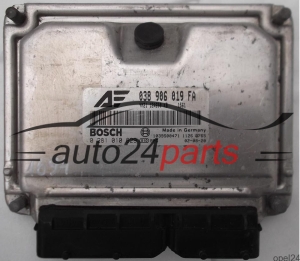 ECU ENGINE CONTROLLER VW VOLKSWAGEN SHARAN FORD GALAXY 1.9 TDI 038906019FA, 038 906 019 FA, BOSCH 0 281 010 629, 0281010629, YM2112A650KB, YM21-12A650-KB, 1039S00471 
