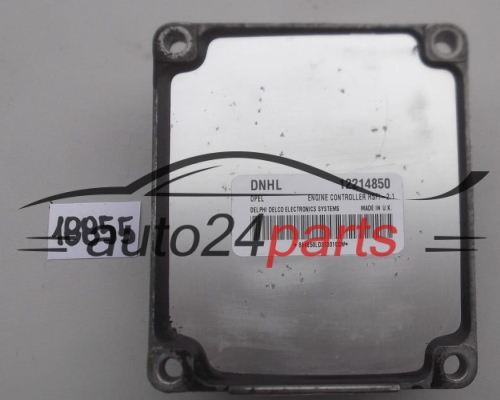 KOMPUTER STEROWNIK SILNIKA OPEL ASTRA VECTRA ZAFIRA DELPHI DELCO 12214850 DNHL