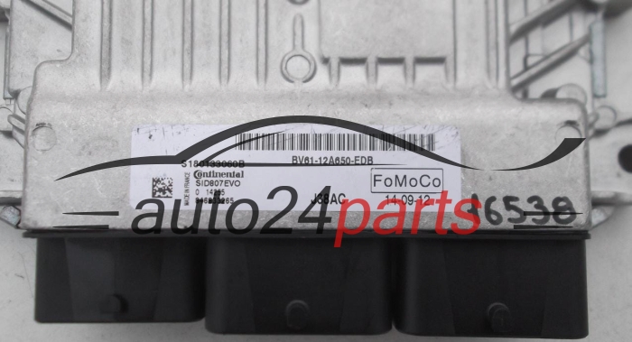 ECU ENGINE CONTROLLER FORD FOCUS C-MAX 1.6 TDCI BV61-12A650-EDB, BV6112A650EDB, CONTINENTAL S180133060B, BV61-12A650-EDC, BV6112A650EDC