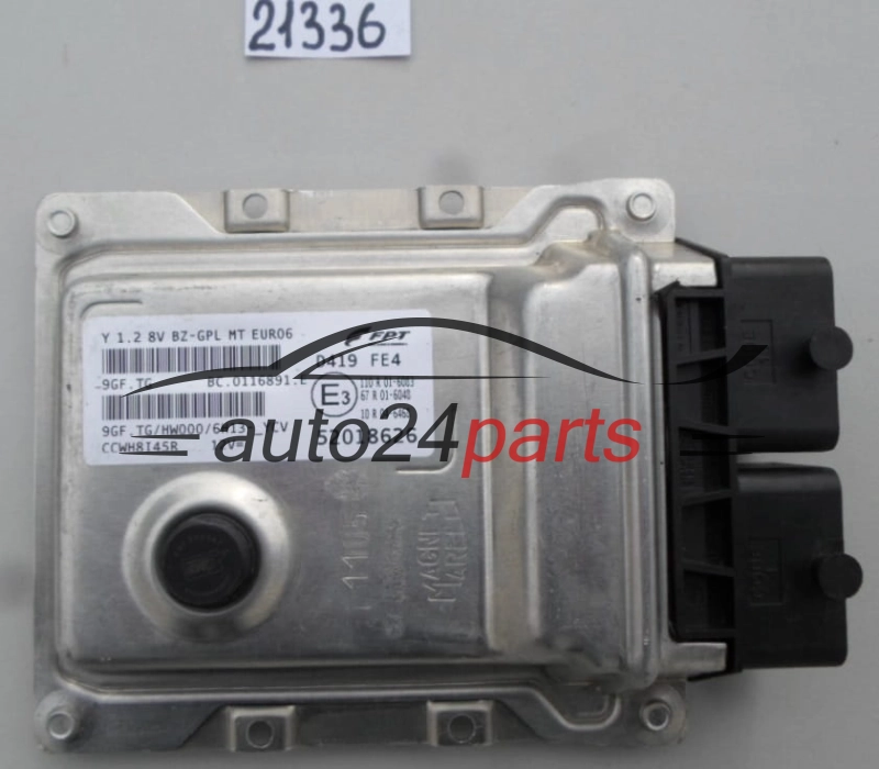 KOMPUTER STEROWNIK SILNIKA LANCIA Y 52018626, 9GF.TG, 9GFTG