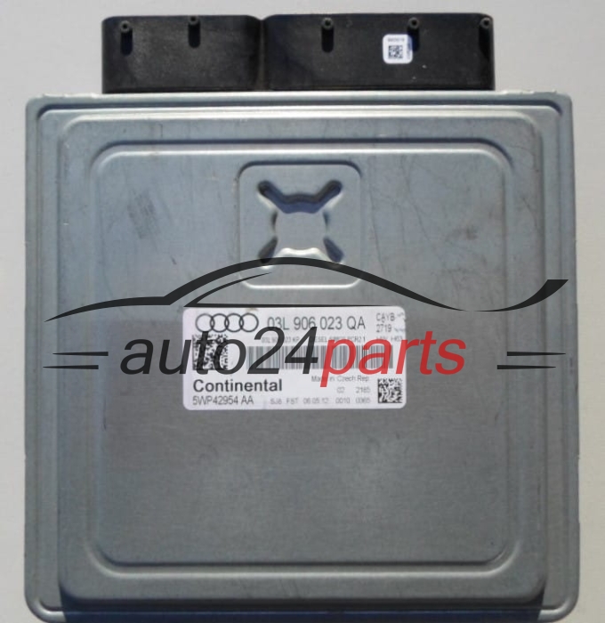 ECU CENTRALITA DE MOTOR AUDI 1.6 TDI Continental 5WP42954 AA,  03L 906 023 QA