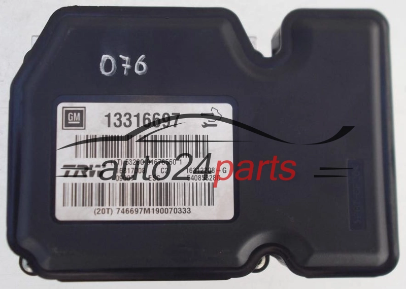 BOMBA DE ABS OPEL INSIGNIA GM 13316697, TRW 16817008 C2, 16312208-G, 16312208G 