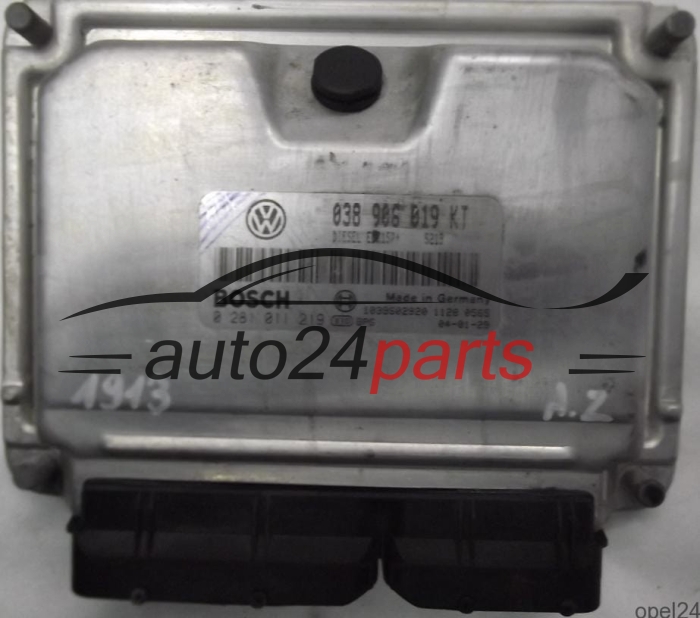 calculateur moteur pour seat ibiza et skoda fabia 1.9 tdi