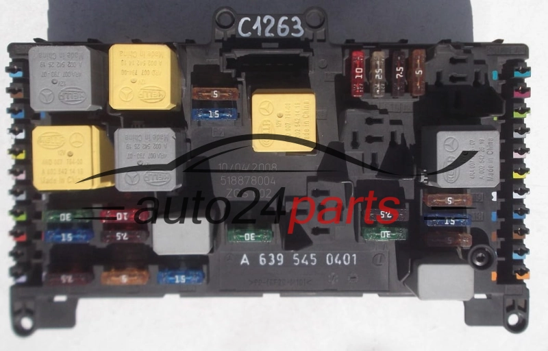 COMFORT CONTROL MODULE BSI MERCEDES VITO HELLA A 639 545 0401