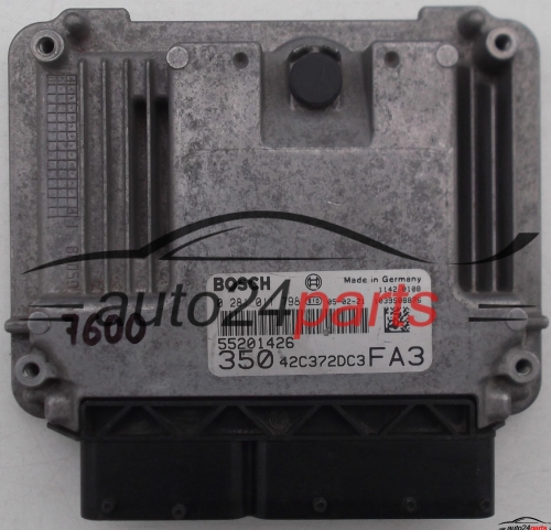 ECU ENGINE CONTROLLER FIAT IDEA 1.9 JTD BOSCH 0 281 011 798, 0281011798, 55201426 