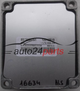 CENTRALINA MOTORE OPEL ASTRA 1.7 DTI Y17DT DELPHI DELCO 12212819 ISUZU 8973065751
