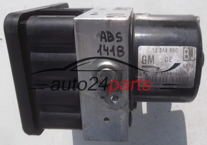 ABS CENTRALINA POMPA OPEL ASTRA H ZAFIRA B GM 13 244 860 BJ, 13244860, ATE 10.0206-0287.4, 10020602874,  10096005903
