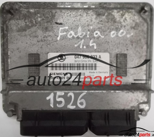 calculateur moteur pour skoda fabia 1.4