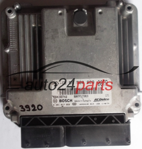 KOMPUTER STEROWNIK SILNIKA OPEL CORSA 1.3 CDTI A13DTE 55580829, 55 580 829, 55577416 00TP, BOSCH 0281017959, 0 281 017 959, 1039S46108 -   