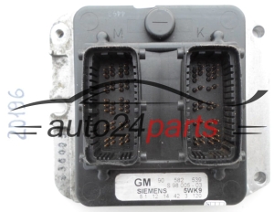 KOMPUTER STEROWNIK SILNIKA OPEL ASTRA ZAFIRA 1.8 X18XE1 SIEMENS 5WK9 3 120, 5WK93120, GM 90 582 539, 90582539 - 