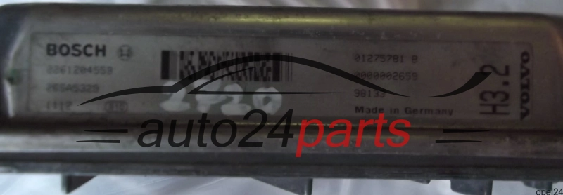 MOTORSTEUERGERÄT ECU STEUERGERÄT VOLVO S80 2.9 BOSCH 0261204559