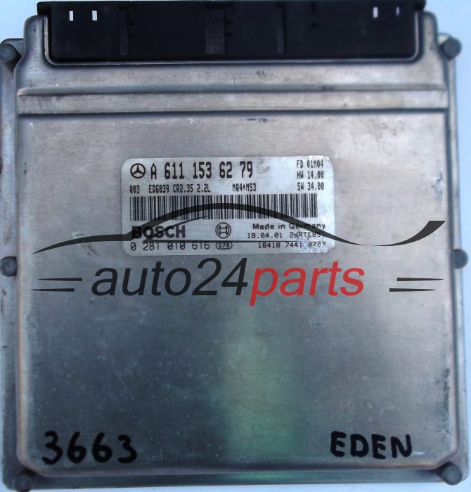 calculateur moteur pour mercedes sprinter 2.2 220 cdi