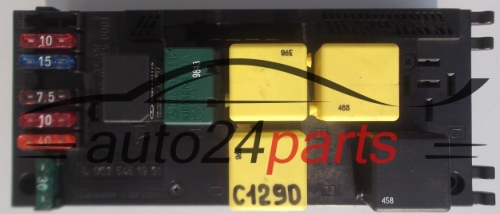 ELEKTRISCHER KASTEN SICHERUNGKASTEN SICHERUNG UND RELAIS STROMKASTEN RELAISKASTEN  MERCEDES W 203 002 542 03 19,  002 545 19 01