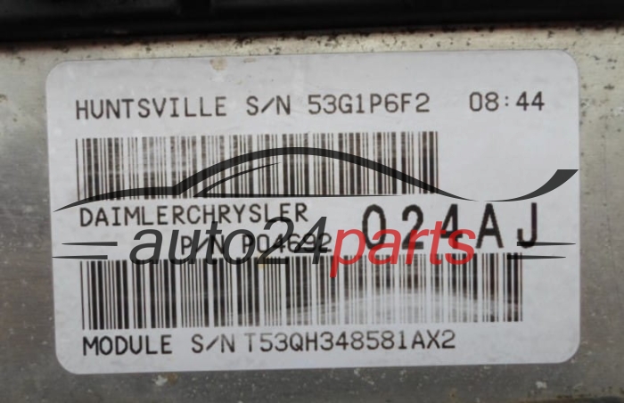 MOTORSTEUERGERÄT ECU STEUERGERAT JEEP GRAND CHEROKEE 6.1 P04692024AJ
