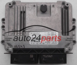 Μονάδα Ελέγχου Κινητήρα FORD FOCUS C-MAX BOSCH 0 261 S07 601, 0261S07601, FoMoCo CV61-12A650-YA, CV6112A650YA, CV6A-12B684-BA, CV6A12B684BA