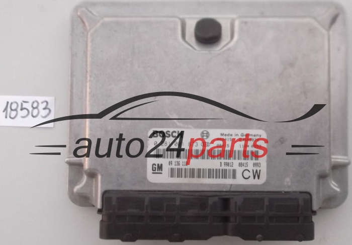 KOMPUTER STEROWNIK SILNIKA OPEL VECTRA B 2.0 DTI BOSCH 0 281 001 873, 0281001873, 09 136 118, 09136118, CW