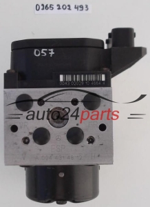 ABS MERCEDES BENZ W210 E220 CDI BOSCH 0 265 202 493, 0265202493, A 004 431 48 12, A0044314812 -