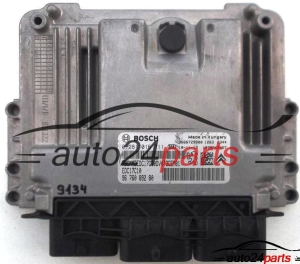 MOTORSTEUERGERÄT ECU STEUERGERAT PEUGEOT 206, CITROEN 1.4 HDI, BOSCH 0 281 016 711, 0281016711, 96 760 892 80, 9676089280, EDC17C10