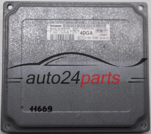 MOTORSTEUERGERÄT ECU STEUERGERAT FORD FUSION 1.4 4S61-12A650-PA, 4S6112A650PA, S120977016 A, 4DGA 