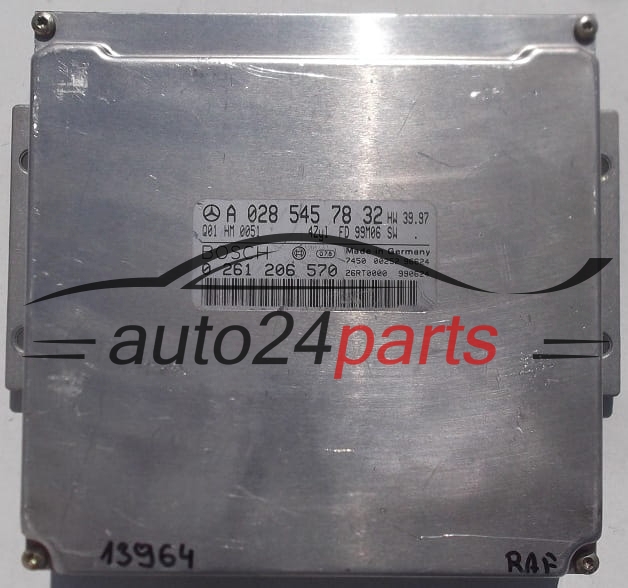 CENTRALINA MOTORE MERCEDES W170 SLK 230 A0285457832, 0285457832, A 028 545 78 32 BOSCH 0261206570, 0 261 206 570