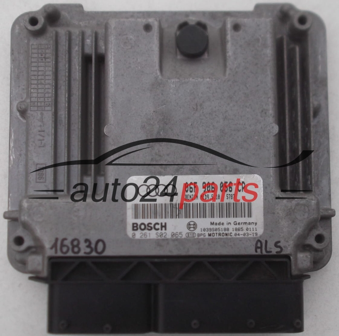 CALCULATEUR MOTEUR AUDI 2.0 FSI BOSCH 0 261 S02 065, 0261S02065, 06F 906 056 CP, 06F906056CP 