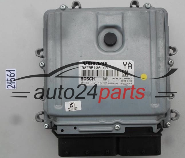 VOLVO S60 V70 S80 2.4 D5 BOSCH 0 281 012 765, 0281012765, 30785100 AB, 30785100AB
