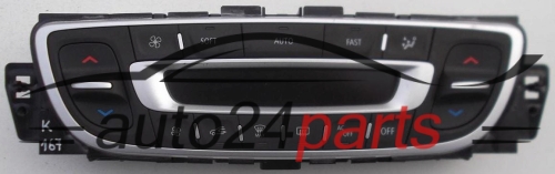 HEATING AND AIR CONDITIONING CONTROL PANEL SWITCH CLIMATRONIC RENAULT SCENIC 275100028R / E1069017 