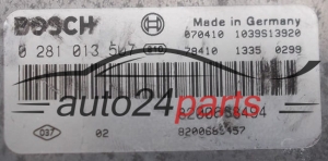 Μονάδα Ελέγχου Κινητήρα RENAULT SCENIC 2.0 DCI BOSCH 0 281 013 507,  8200688494, 8200688457