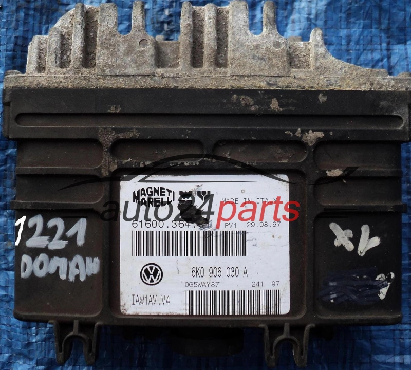 ECU CENTRALITA DE MOTOR SEAT IBIZA CORDOBA VW POLO 1.6 AEE 6K0906030A, 6160036401, IAW1AVV4