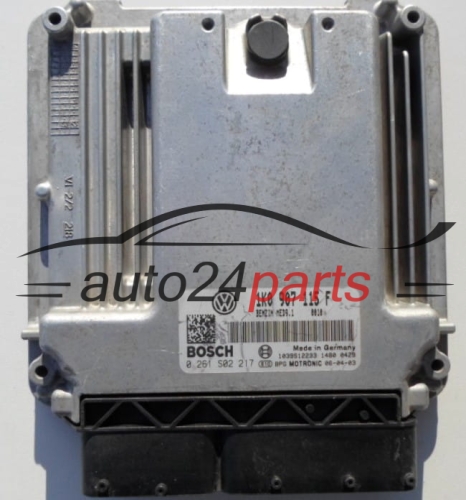 CALCULATEUR MOTEUR VOLKSWAGEN GOLF 2.0 TFSI BOSCH 0 261 S02 217,  1K0 907 115 F