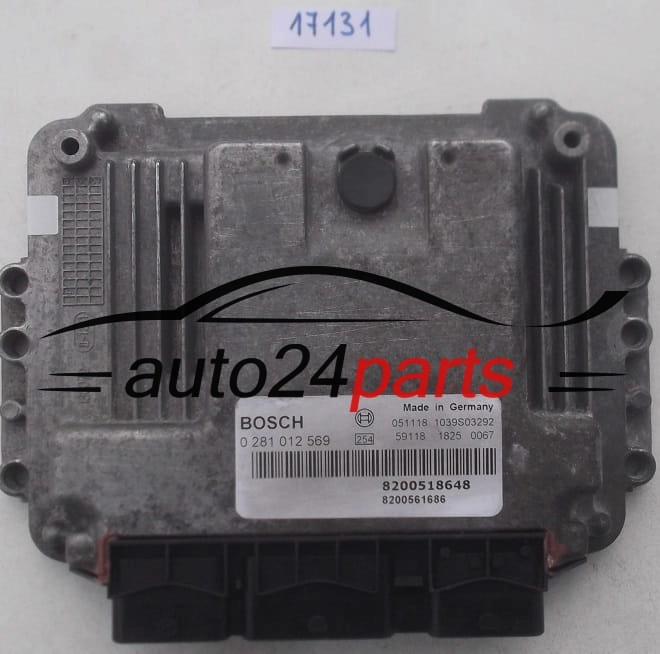 ECU ENGINE CONTROLLER SUZUKI GRAND VITARA  BOSCH 0 281 012 569, 0281012569, 8200518648, 8200561686