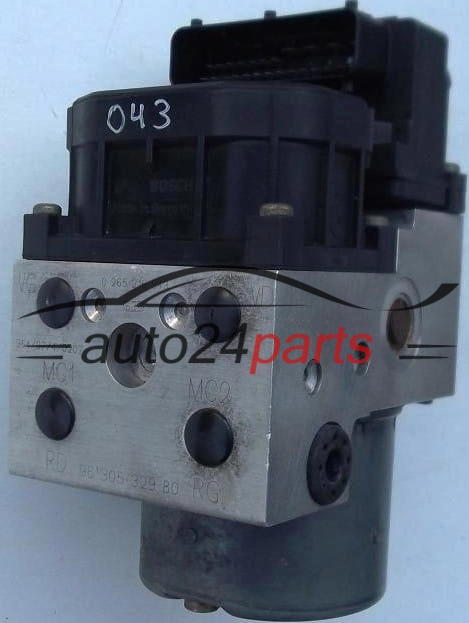 Pompa abs i sterownik PEUGEOT 406 0265216543 9630532980 0273004270