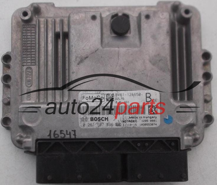 Μονάδα Ελέγχου Κινητήρα FORD 2.0 GDI BOSCH 0 261 S07 896, 0261S07896, BV61-12A650-B, BV6112A650B, BV6112A650BDE