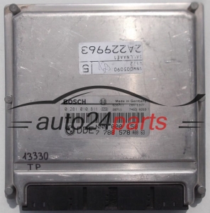 CALCULATEUR MOTEUR LAND ROVER FREELANDER 2.0 D BOSCH 0 281 010 811, 0281010811, DDE 7 788 578, 7788578 