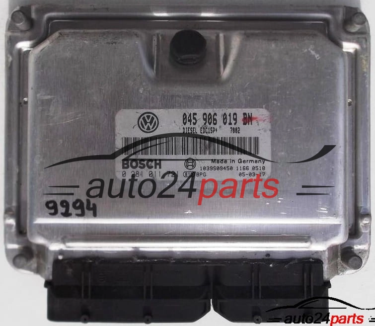 calculateur moteur pour vw volkswagen fox, polo 1.4 tdi