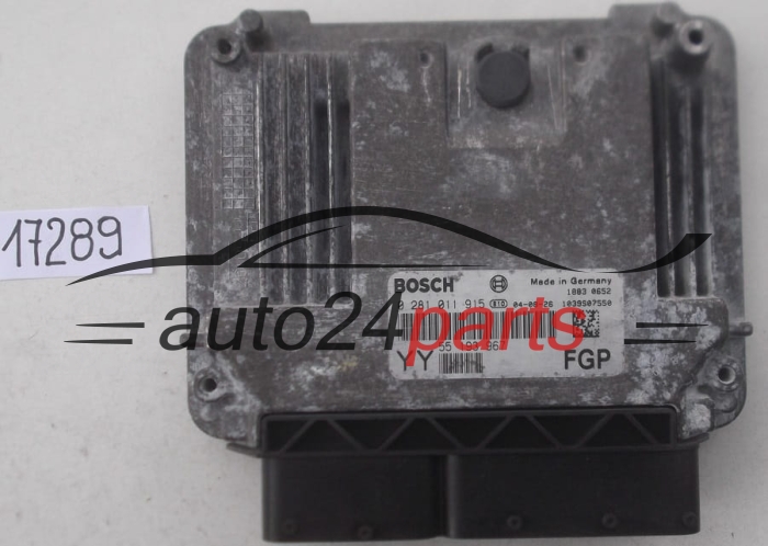 Μονάδα Ελέγχου Κινητήρα OPEL VECTRA SIGNUM 1.9 CDTI BOSCH 0 281 011 915
