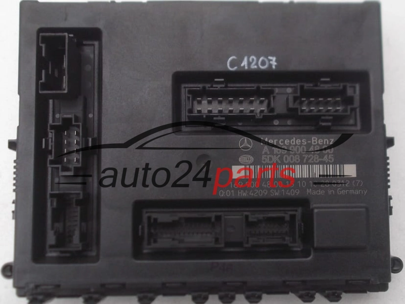 COMFORT CONTROL MODULE  MERCEDES B160 HELLA 5DK 008 728-45