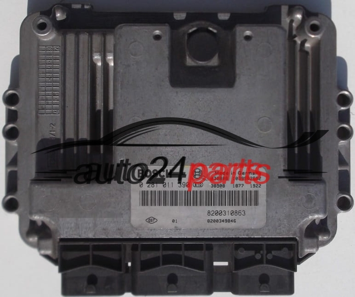Μονάδα Ελέγχου Κινητήρα RENAULT MEGANE SCENIC 1.9 DCI BOSCH 0 281 011 390,  8200310863