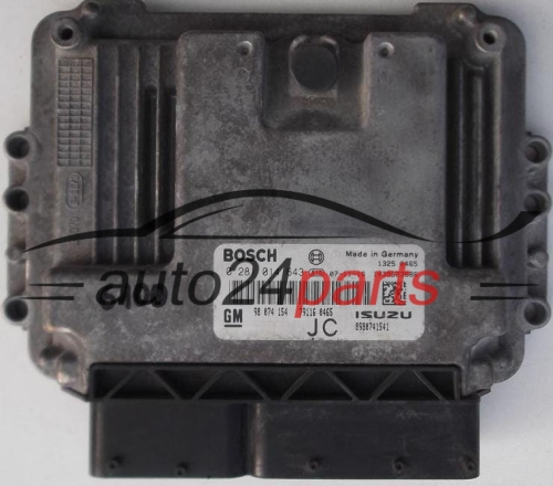 ECU ENGINE CONTROLLER  OPEL ASTRA 1.7 CDTI Z17DTH BOSCH 0 281 014 643