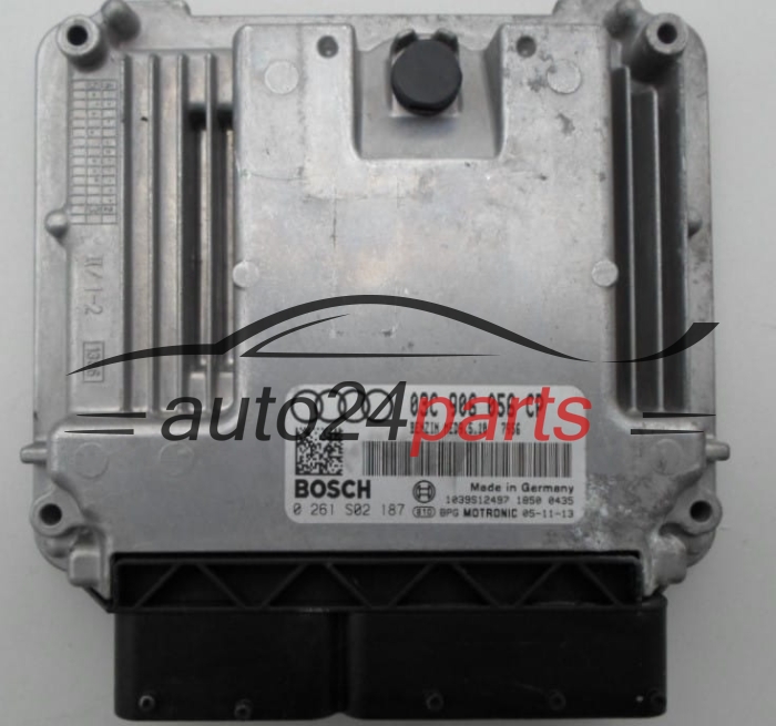 ECU ENGINE CONTROLLER  AUDI 1.6 BOSCH 0 261 S02 187,  03C 906 056 CP