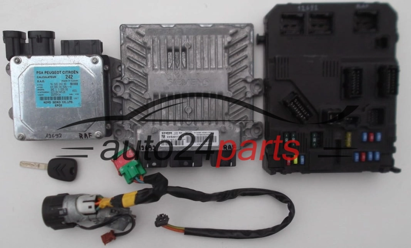 Μονάδα Ελέγχου Κινητήρα CITROEN PEUGEOT 1.4 HDI SIEMENS 5WS40111E-T,  SW9654925380, HW9648624280, SID804 (