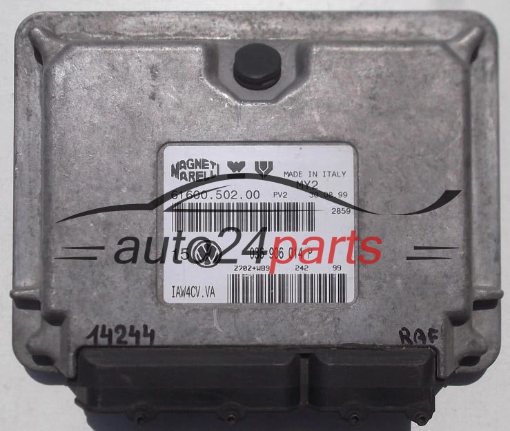 KOMPUTER STEROWNIK SILNIKA VOLKSWAGEN GOLF MAGNETI MARELLI IAW 4CV.VA,  036 906 014 P