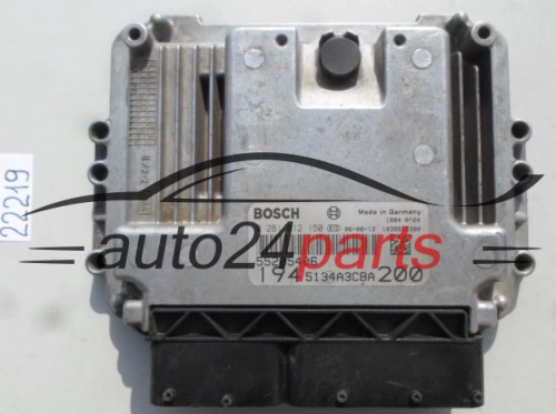 MOTORSTEUERGERÄT ECU STEUERGERAT FIAT CROMA 2.4 JTD BOSCH 0 281 012 150, 0281012150, 55205406