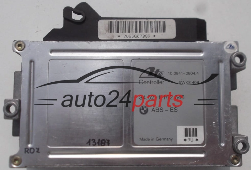 Mονάδα ελέγχου αβς BMW E36 ATE Controller 5WK8 408, 5WK8408, 10.0941-0804.4, 10094108044, 3452-1 162 646, 34521162646
