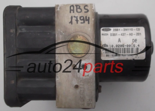 BOMBA HIDRAULICA Y CENTRALITA ABS FORD MAZDA 2S61-2M110-CD,  D351-437-A0-Z01