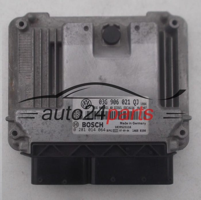 VW VOLKSWAGEN GOLF 1.9 TDI 03G906021QJ, 03G 906 021 QJ, 03G906021AB, 03G 906 021 AB, BOSCH 0 281 014 064, 0281014064
