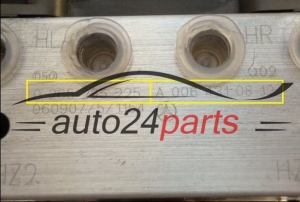 ABS HYDRAULIK-AGGREGAT MIT STEUERGERAET MERCEDES BOSCH 0 265 235 225,  A 006 431 08 12,  0 265 950 618