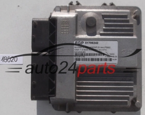KOMPUTER STEROWNIK SILNIKA FIAT GRANDE PUNTO IDEA 1.3 SDE MAGNETI MARELLI MJD 6F3.PB, MJD6F3PB, FGP 51796242, 71600.115.03, 7160011503 - 18020, 17473