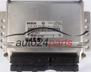 ECU CENTRALITA DE MOTOR FIAT MULTIPLA 1.9 JTD BOSCH 0281010334, 0 281 010 334, 46747951 18641HB 28SA4786